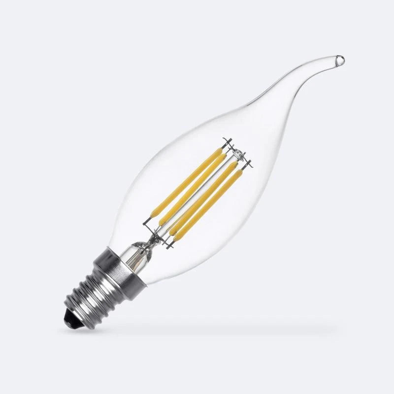 Lampadina Led Filamento - E14 - 6W - 240V - 300°