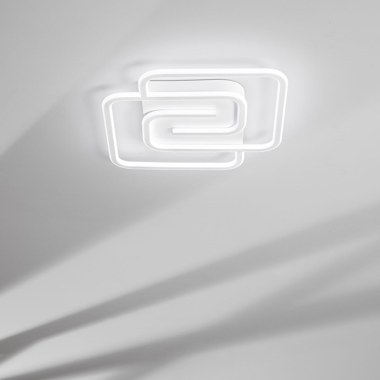 CAYMAN Square Ceiling Light CCT Led 49 cm 40W In Metal