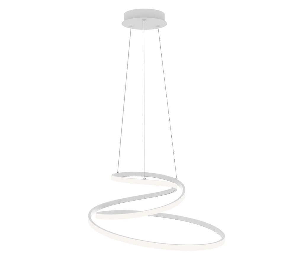 Lampadario COASTER a sospensione CCT Led 60 cm 60w In Silicone