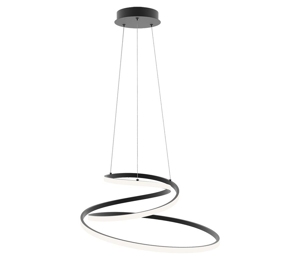 Lampadario COASTER a sospensione CCT Led 60 cm 60w In Silicone