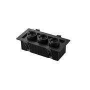 Faretto LED da Incasso Estraibile SIDER 3x6W Triplo CCT 3000K/4000K/6500K CRI80+