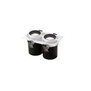 Faretto LED da Incasso Orientabile OUTSIDER 2x15W Doppio CCT 2700K/3200K/4000K CRI90+