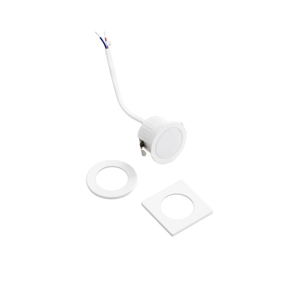 Faretto led Dama 3w ghiere incluse vari colori finitura e colorazione luce