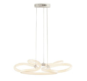 Lampadario Led Tubo Acrilico Design Moderno 90w 4000k