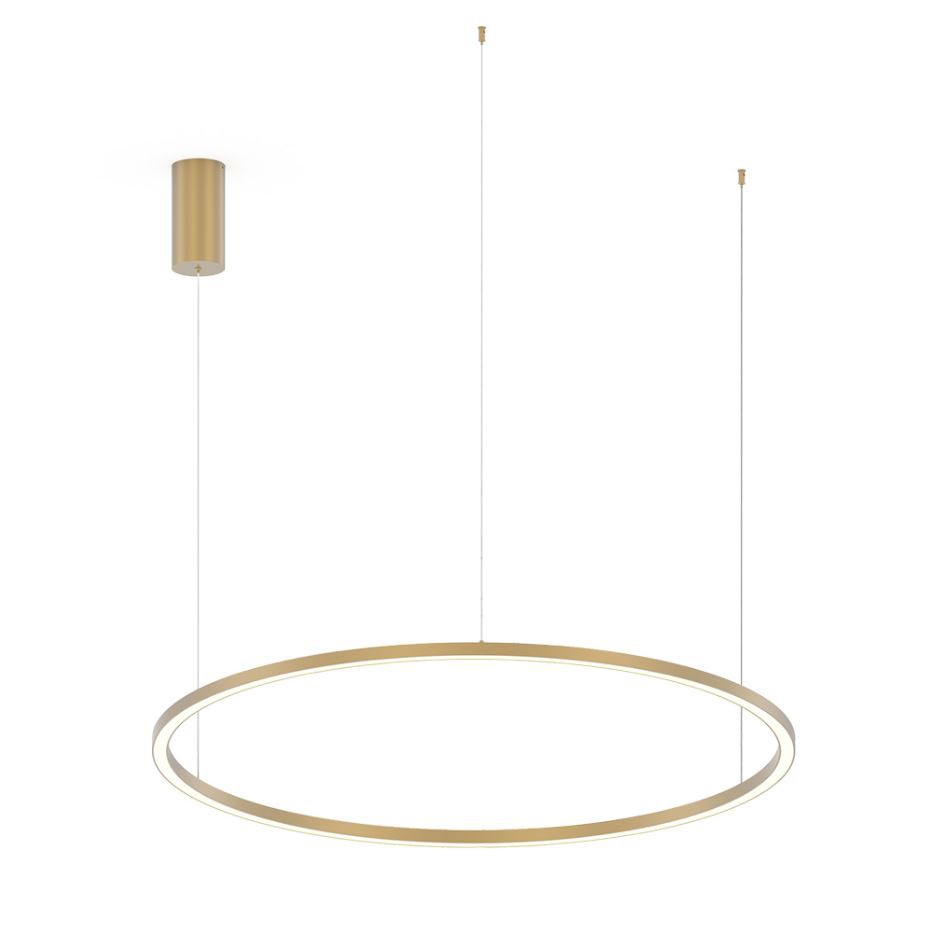 Lampadario HOOP CCT Led Anello D.80 cm In acrilico
