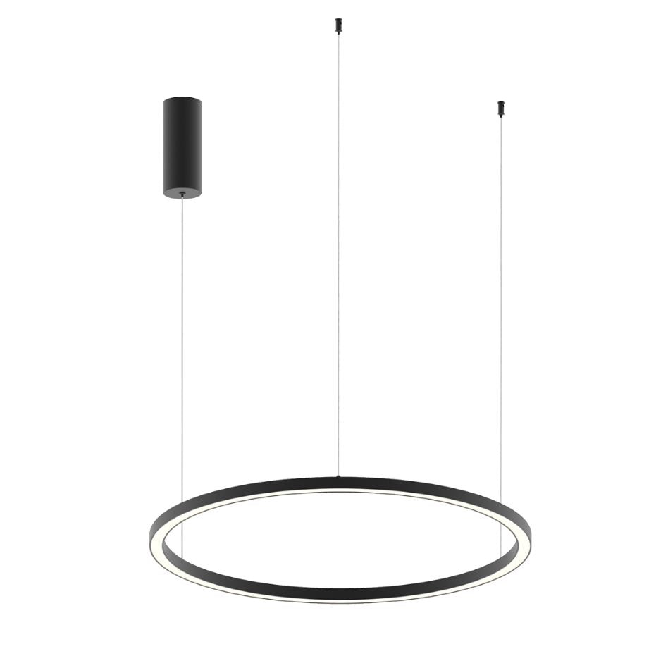 Lampadario HOOP CCT Led Anello D.80 cm In acrilico