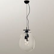 Lampadario AZUMA Led(3xE27) 38 cm In Vetro Soffiato