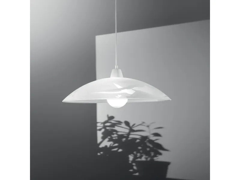 Lampadario a sospensione ALABASTRO (E27) 1 Luce in Vetro