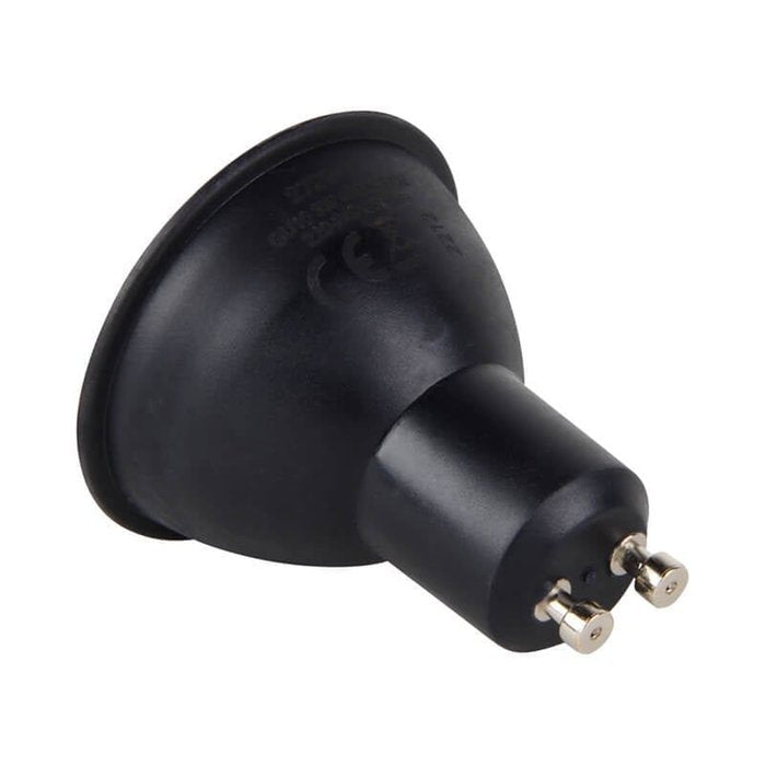 Lampadina Led - GU10 - 7W - 240V - 120° - NERO