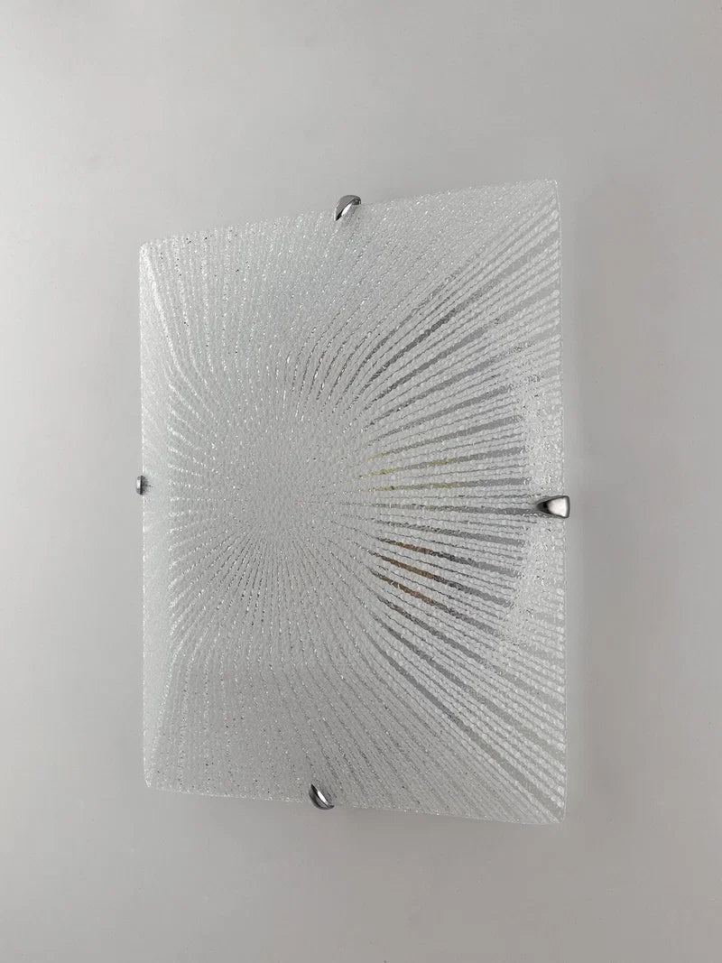 Plafonnier GIBUS E27 30 cm en verre