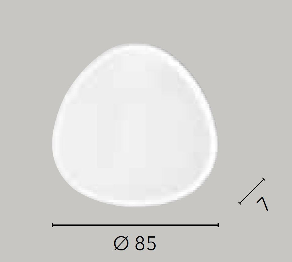 Lampada KLAPTON CCT Led D.85 cm 80W In Alluminio