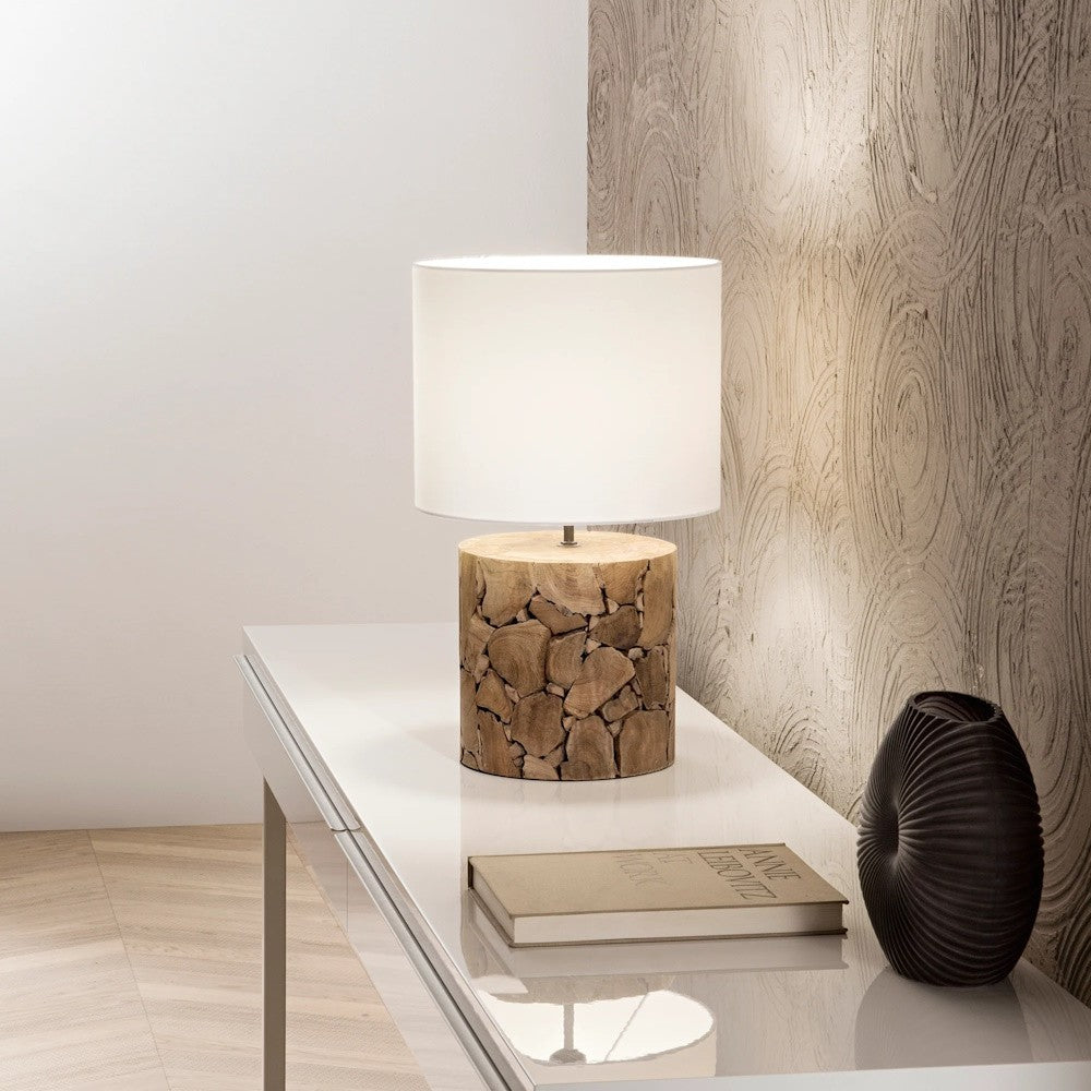 Lampada da tavolo XYLO In Legno (E27)
