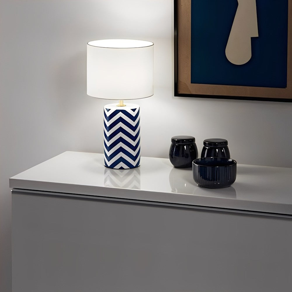 Abatjour ZENO (E14) in Ceramica