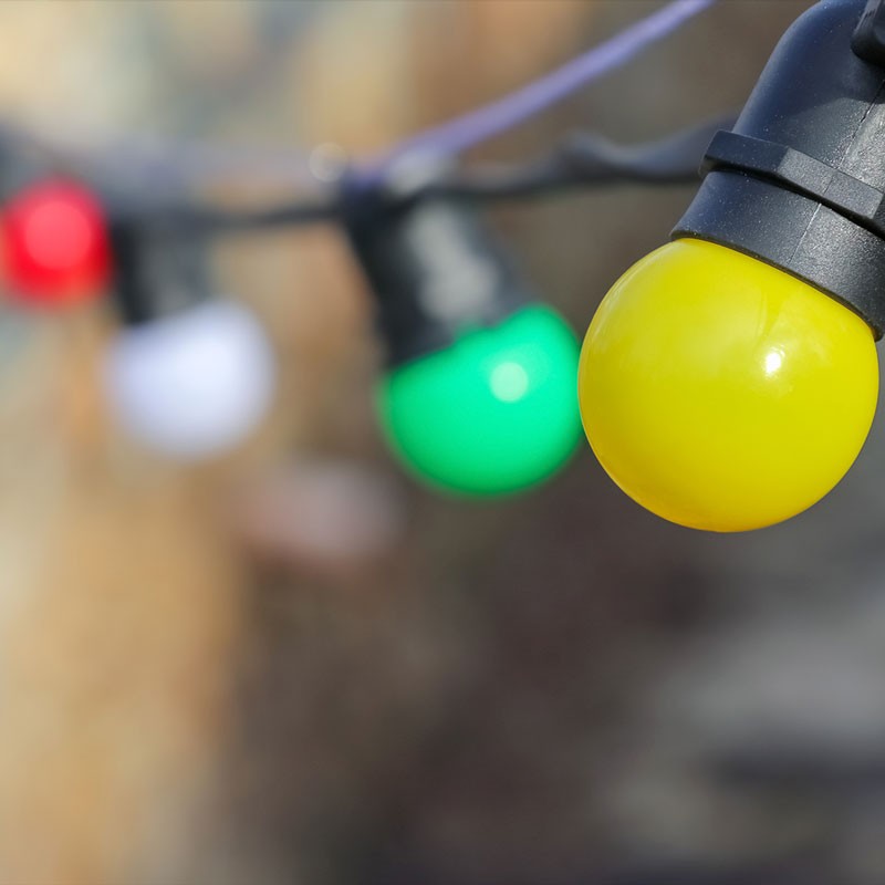 Lampadina Led Colorata - E27 - 1W - 240V - 300°