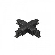 LED-RAIL-X-DA-BCO CONNESSIONE A X PER BINARIO TRIFASE RAIL BIANCO o Nero DALI 20X20CM