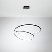 LIEVE pendant lamp CCT led 80 cm 60W in aluminum