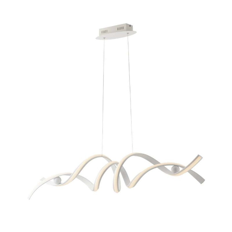 Lampadario MYSTRAL a sospensione CCT 115 cm 60W In Alluminio