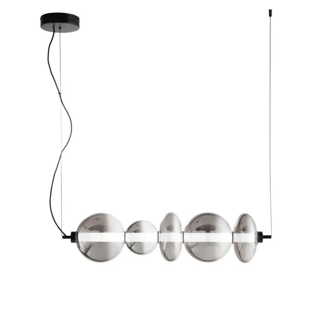 Lampadario KEMET Led 155 cm 40 W In Vetro