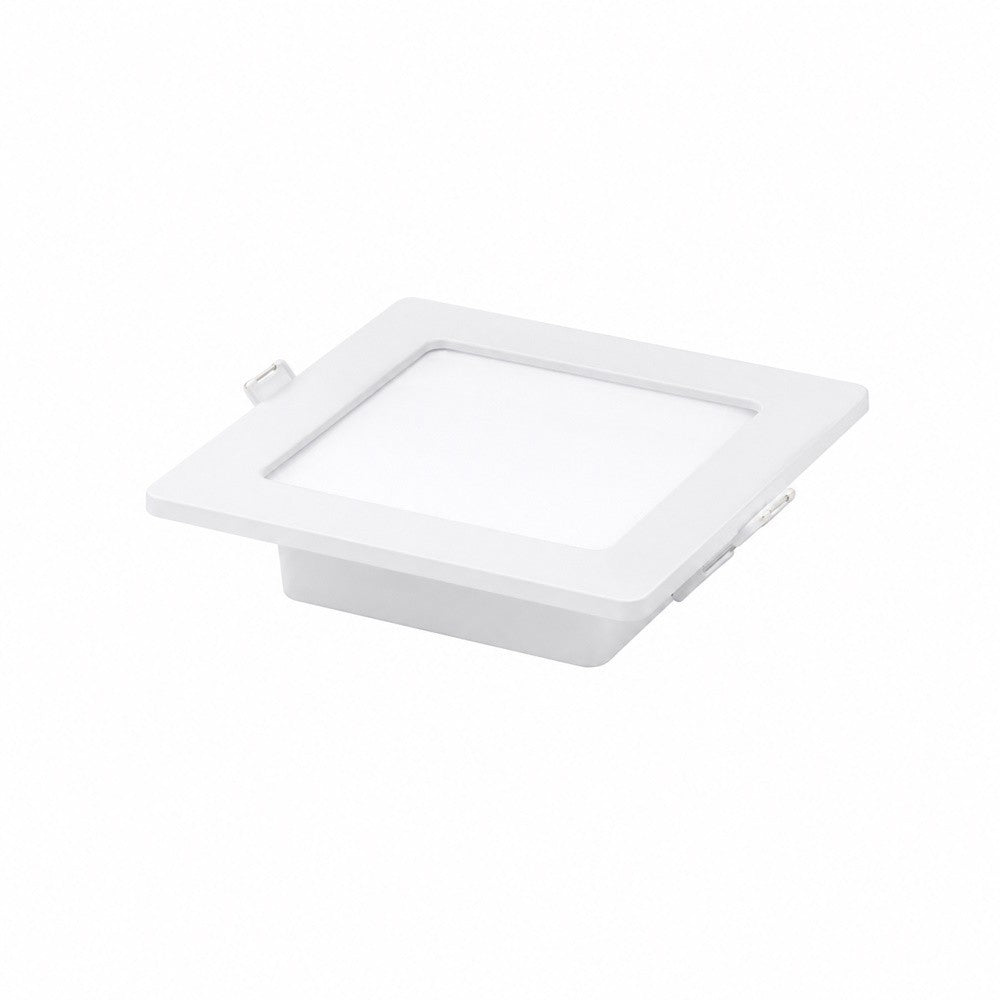 Faretto da incasso LED con fonte luminosa fisso INC-SLIM-Q12 bianco 12x12 cm CCT da bianco caldo a bianco freddo INTEC