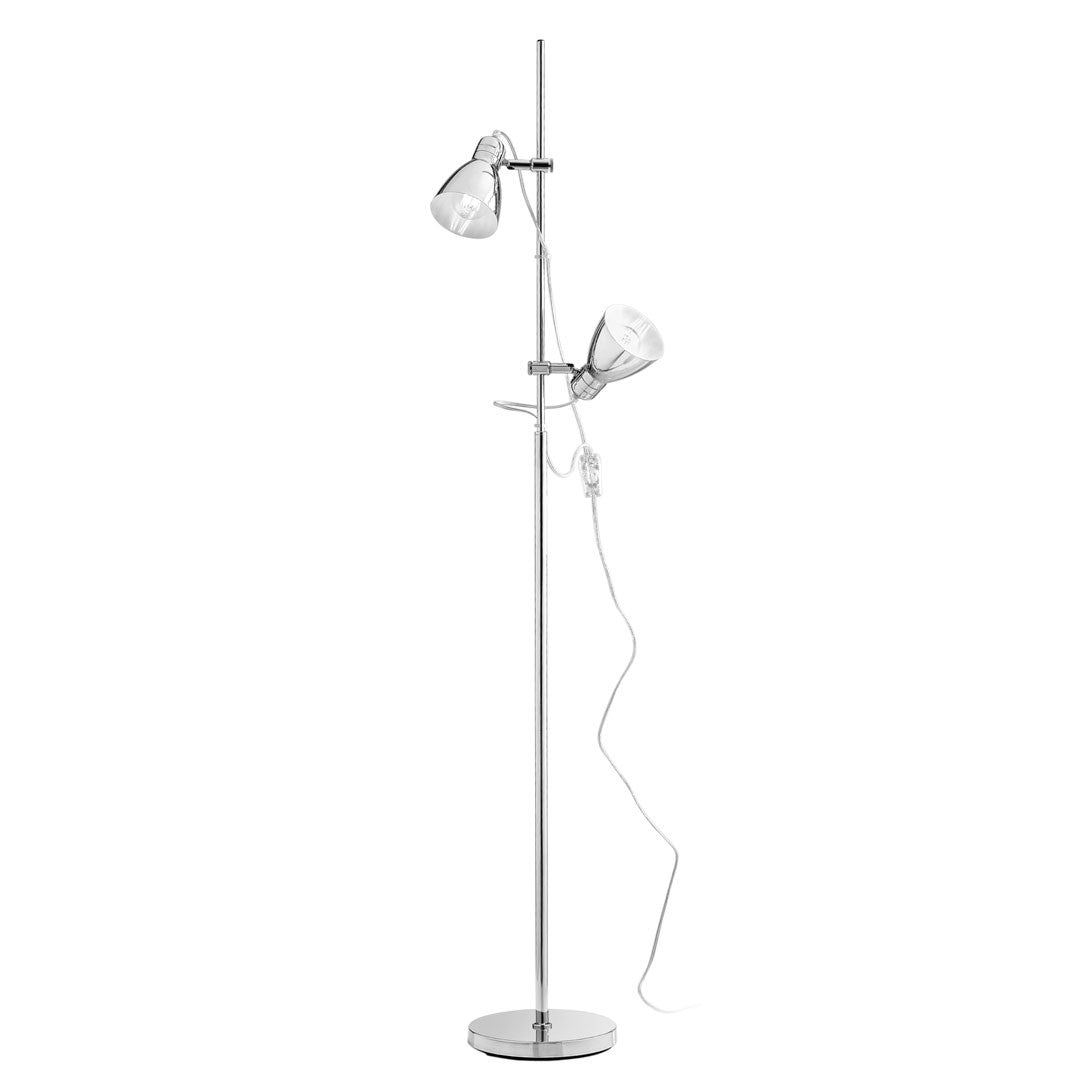 Lampada da terra LEMONDE In Metallo Con Due Diffusori (E27)
