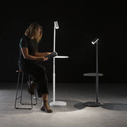 Lampadaire RELAX en métal avec base en marbre (GU10)