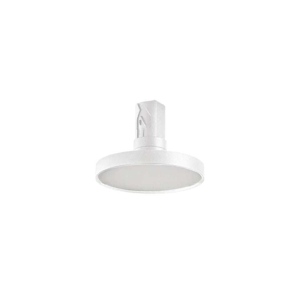 PANNELLO A LED PER SISTEMA BINARIO SHIFT BIANCO IN METALLO NERO 3V 10W 3000K 1500LM Ø100xH72MM