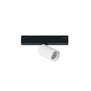 Proiettore fans magnetico 48v 5w orientabile vari colori finitura cri 90 3000k caldo o 4000k naturale