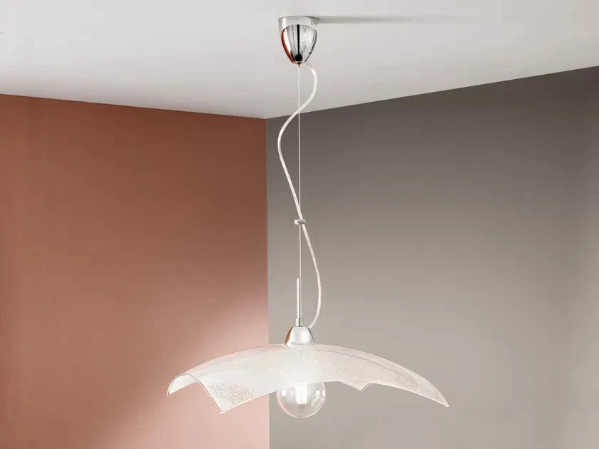 Lampadario a sospensione MIRÒ (E27) 45 cm in Vetro 45X45X110CM