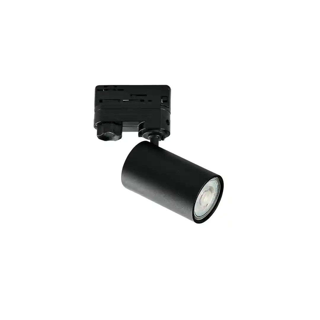 Faro proiettore per sistema binario Squib bianco 1 luce attacco GU10 5,6 × 17,2 cm
