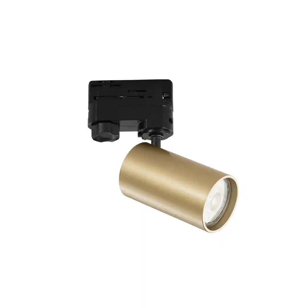 Faro proiettore per sistema binario Squib bianco 1 luce attacco GU10 5,6 × 17,2 cm