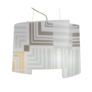Lampadario a sospensione SEVENTY (E27) In Vetro 45X130CM